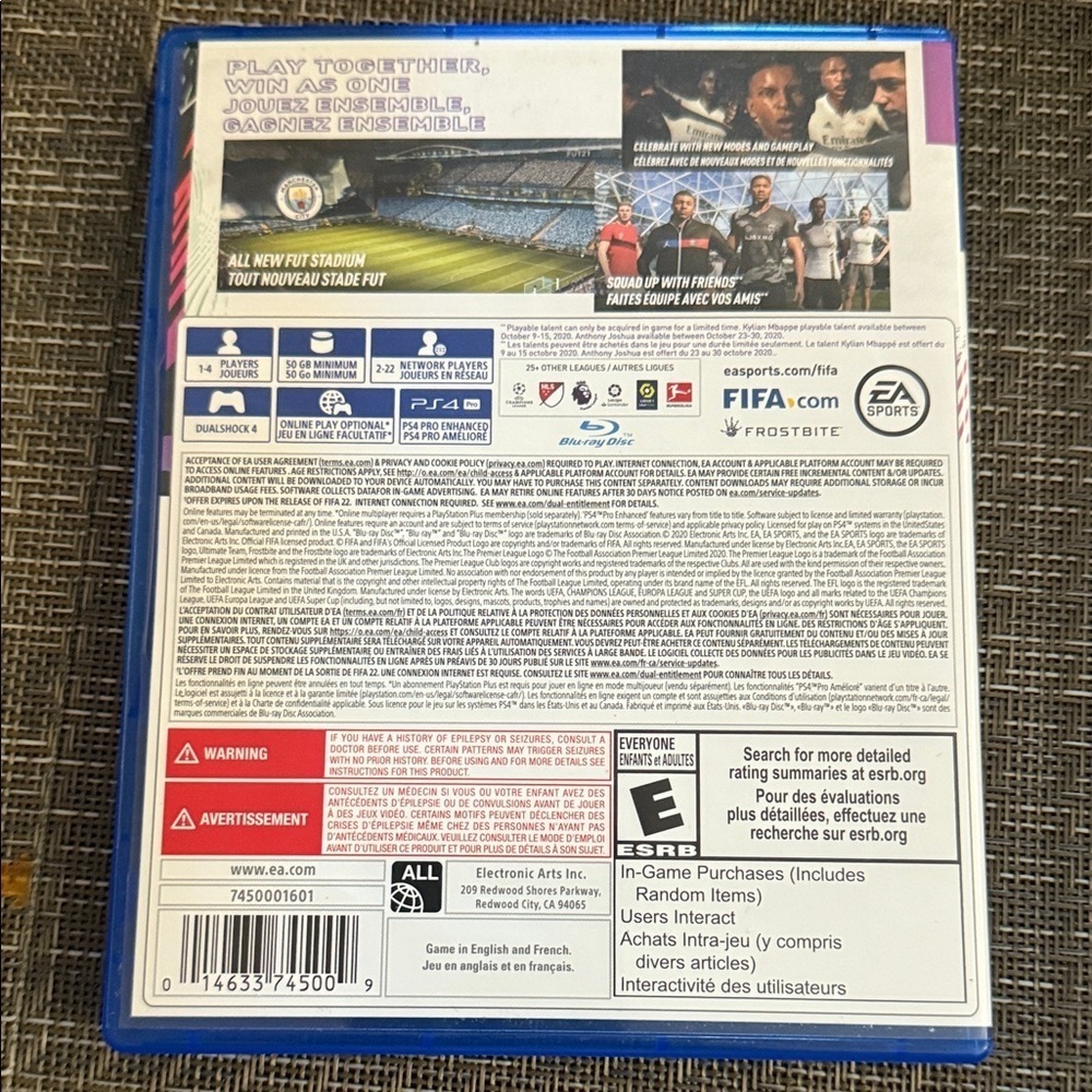 PS4 Game EA Sports FIFA 21. Official licensed product. - Picture 3 of 6